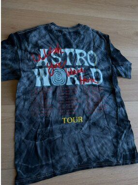 2018 Travis Scott Astroworld Wish You Were Here Tour T-Shirt Size M
